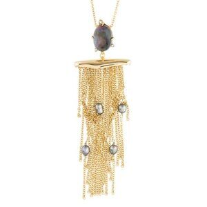 Alexis Bittar -  Freshwater Pearl Tassel Necklace